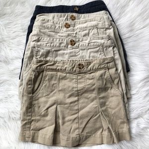 OLD NAVY School Uniform Scooter Skirt Bundle XS